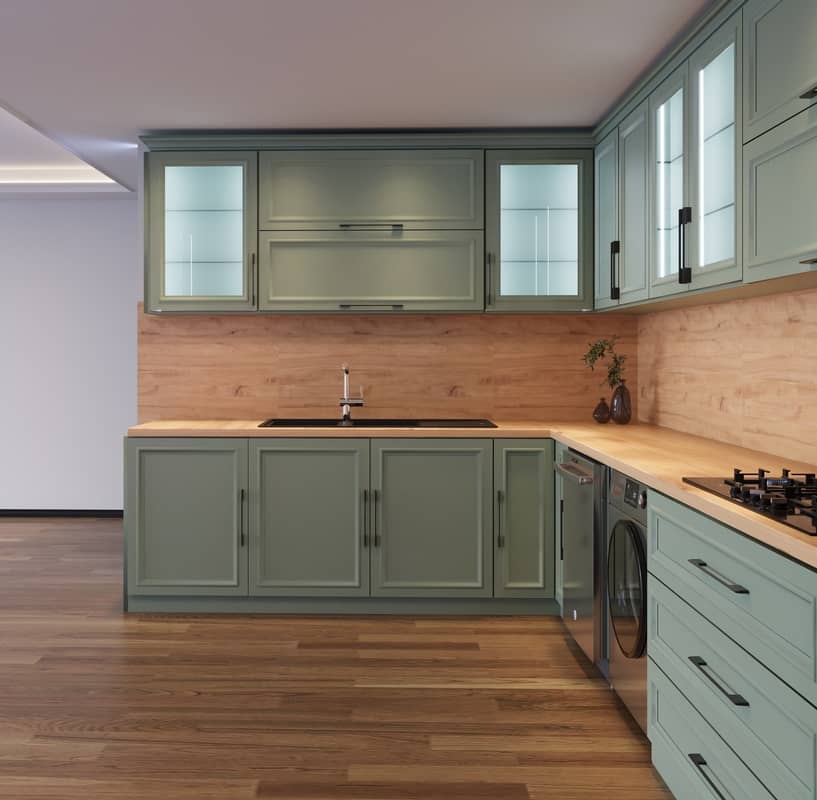 Neoclassical kitchen