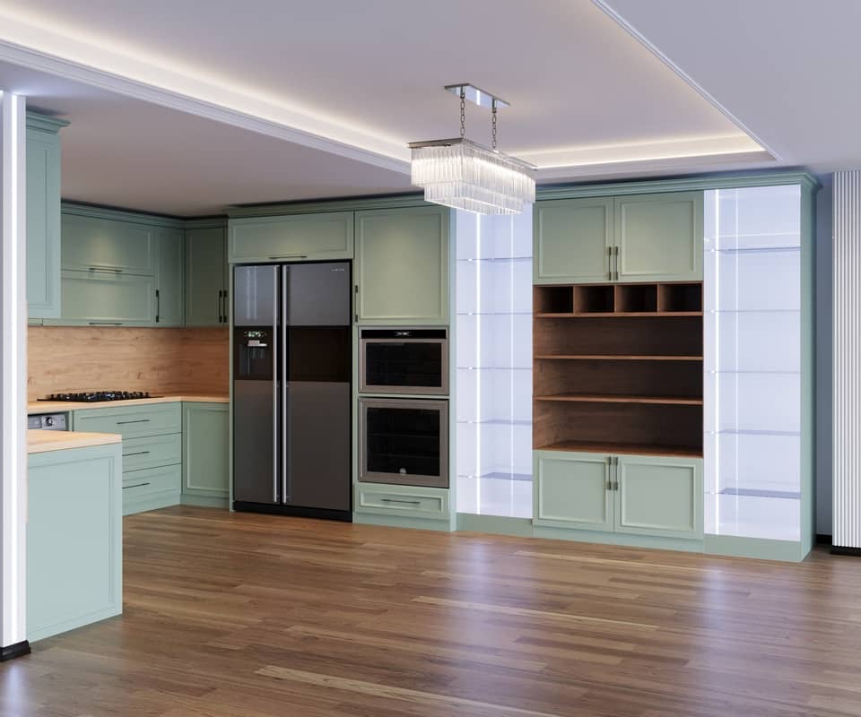 Neoclassical kitchen