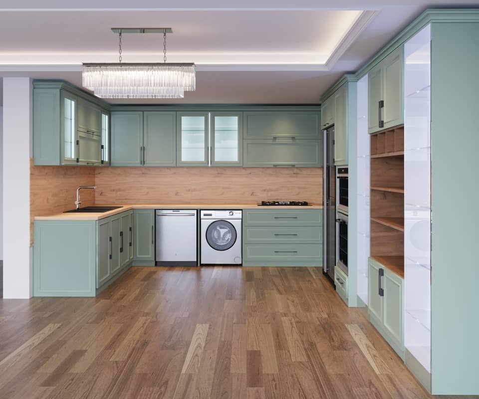 Neoclassical kitchen