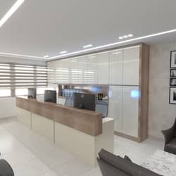 office decoration صحنه ی داخلی دفتر خانه ثبت اسناد