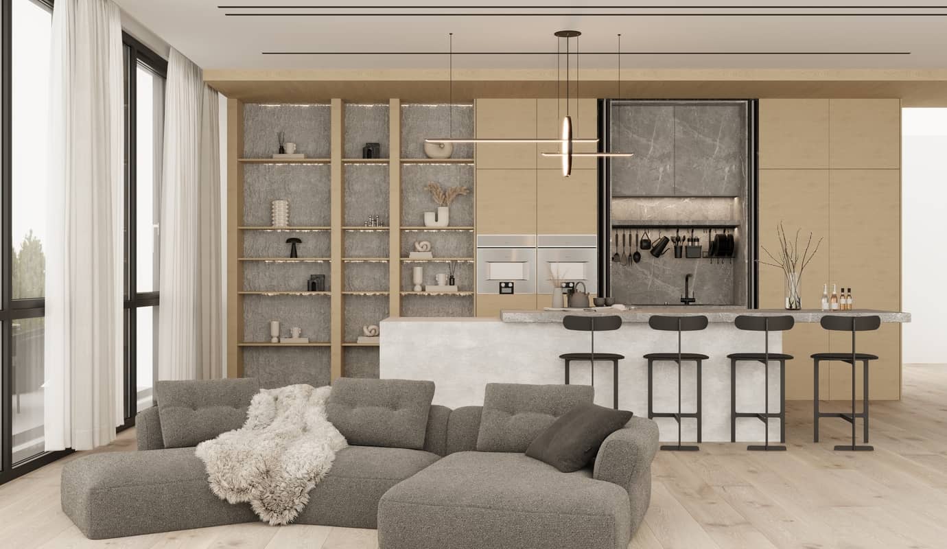 modern kitchen