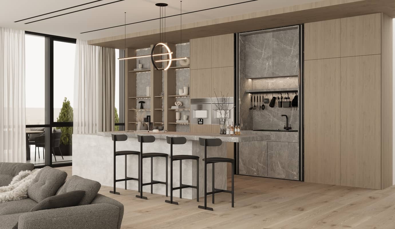 modern kitchen