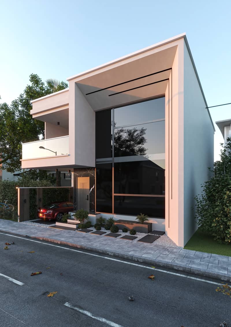 modern villa_Exterior